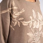 ⁦كافتان من الكتان الطبيعى مرسوم بكلور⁩ - الصورة ⁦4⁩