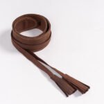 حزام جلد طبيعي مصنوع يدوياً